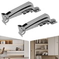 thumbnail image 2 of 180° Parallel Cold Rolled Steel Opening Cabinet Door Hinges with 19.84 lbs Load-bearing Capacity, 2 of 14