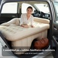 thumbnail image 4 of Abbraccia Colchón de aire automático para coche, almohadilla para dormir en asiento trasero, inflado rápido, cama de viaje SUV/sedán, 4 of 6