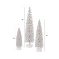 thumbnail image 2 of Vickerman 12"/16"/20" White Snow Oval Artificial Christmas Tree Unlit, 2 of 2