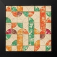 thumbnail image 2 of Orlov, Irena 15x15 Black Modern Framed Museum Art Print Titled - Geometric Color Shape III, 2 of 5