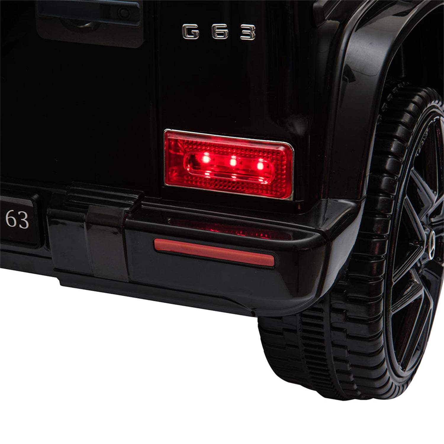 CIPACHO Licensed Benz GT AMG G63 12V Ride On Jeep with Remote Control, Electric Car for Kids 3-6 Years, 3 Speeds, Black