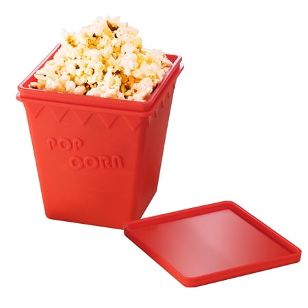 Silicone Microwave Popcorn Popper For Healthier Popcorn by Great Northern