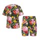 thumbnail image 1 of Balery Cute Pigs Sunflower Conjunto de Pijama Infantil de Manga Corta con Estampado – Ropa de Dormir de Algodón Suave-Large, 1 of 6