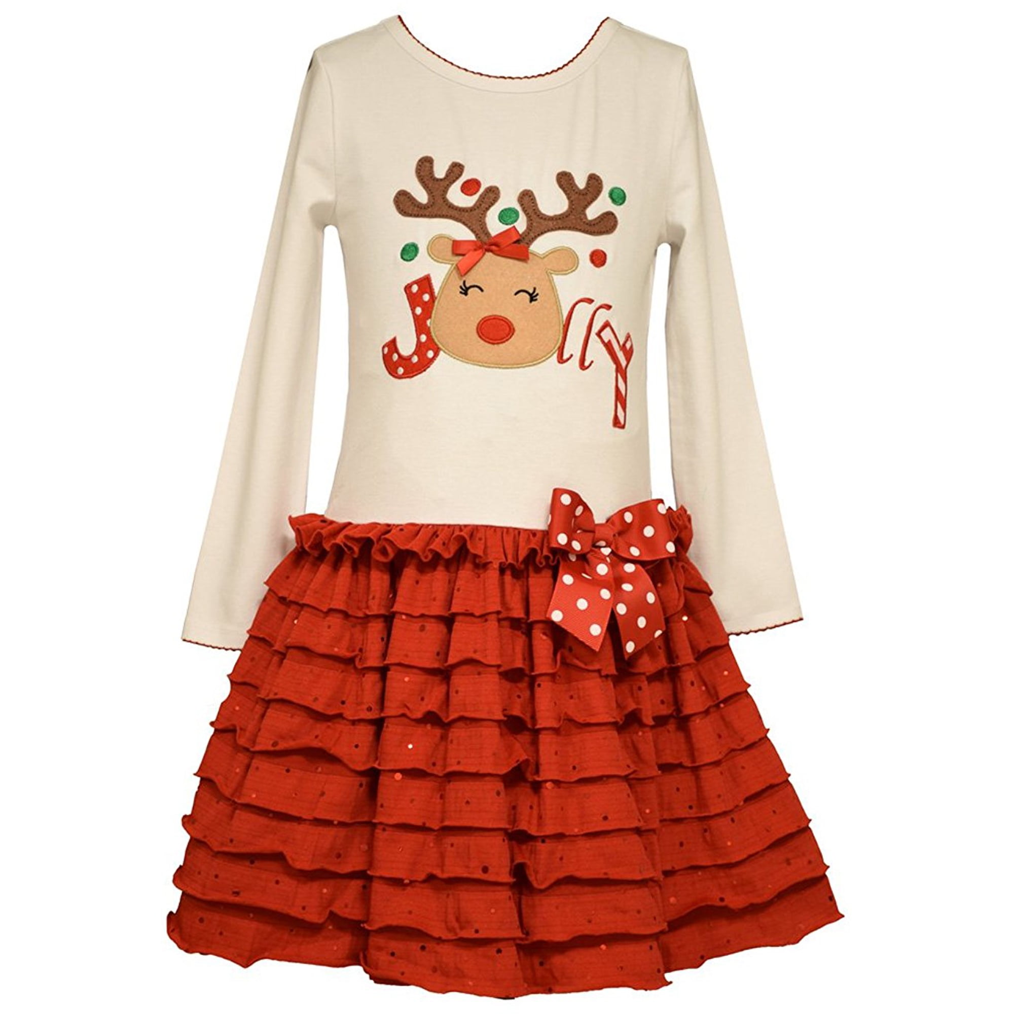 bonnie jean reindeer dress