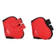 thumbnail image 4 of Bota ajustable para patas de caballo, un conjunto de botas para patas delanteras de caballo, equipo para montar a caballo, resultados impresionantes, 4 of 12