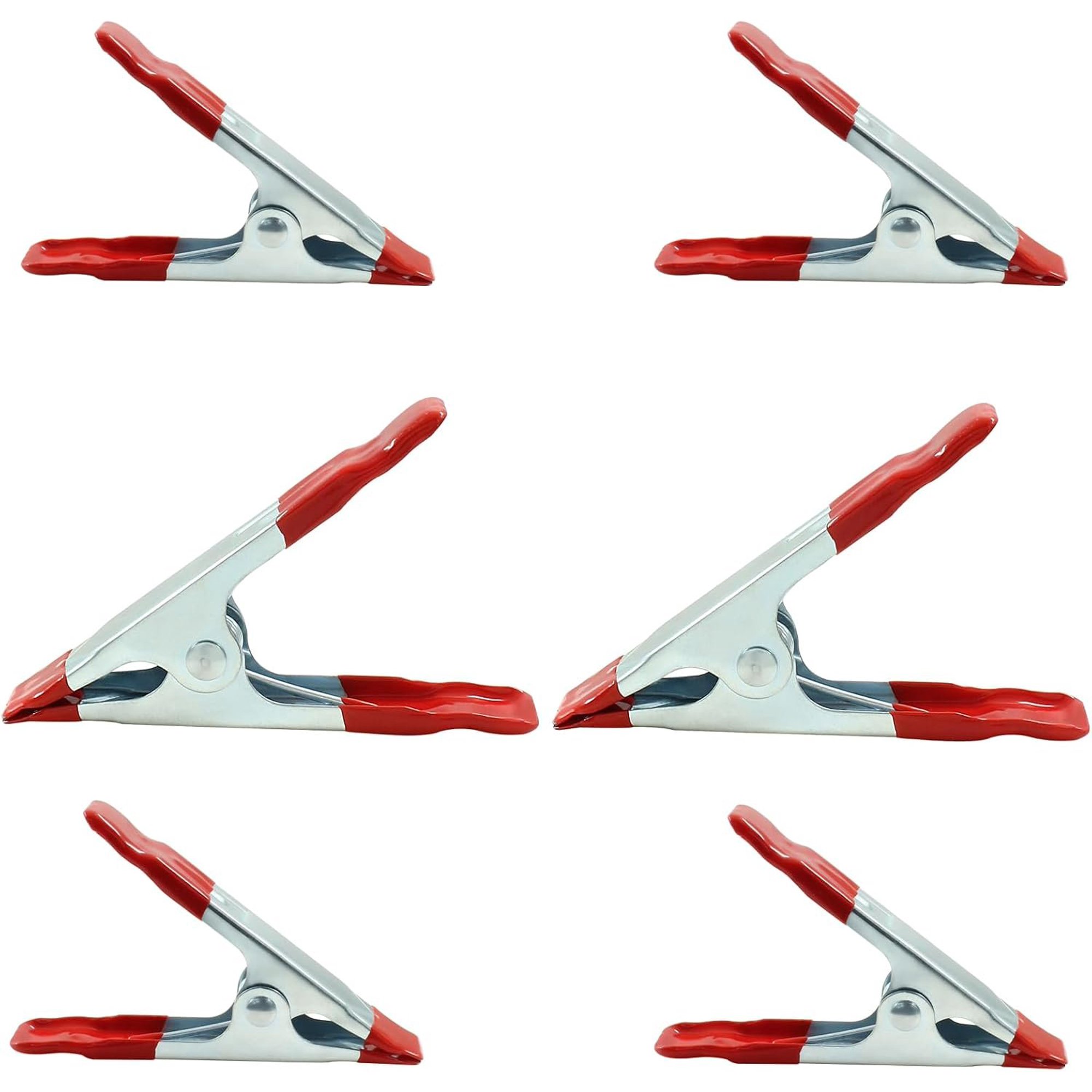 6 count Metal Spring Clamps 4 inch