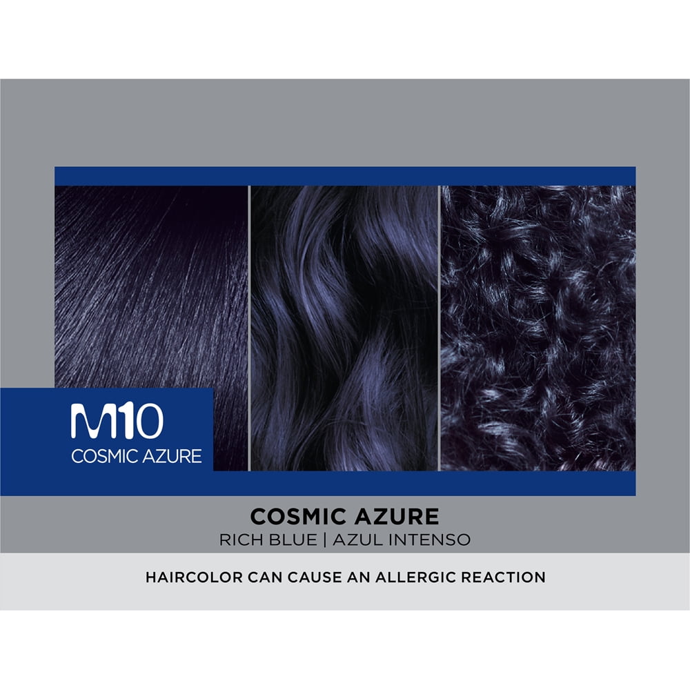 L'Oreal Paris Feria Midnight Bold Hair Color, M10 Cosmic Azure 