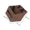 thumbnail image 2 of unbranded Caja De Almacenaje Para Sobres Y Objetos En Café Con Base Estable Y, 2 of 6
