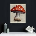 thumbnail image 5 of Nawypu Vintage Mushroom Poster,Retro Aesthetic Poster,Mushroom Wall Decor, Mushroom Wall Decor,Retro Cottagecore Wall Decor Paintings for Bathroom Bedroom, 5 of 5