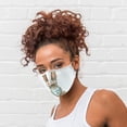 thumbnail image 2 of Weddingstar Adult Reusable, Washable 3 Ply Cloth Face Mask With Filter Pocket - Bunny, 2 of 6