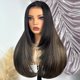 thumbnail image 1 of TESLAL Balayage Wear and Go Pelucas sin pegamento Cabello humano precortado HD Peluca de encaje 6X6 capas rectas para mujeres 260% densidad sintética mezcla de cabello humano peluca por Crafted Techno, 1 of 3