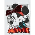 thumbnail image 2 of The Walt Disney Company by Minnie Mouse Side-Tie Graphic T-Shirt (Little Girls), 2 of 5