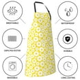 thumbnail image 5 of Naloa Daisies Flowers Apron Kitchen Aprons with Pockets for Women Men Chef, 5 of 8