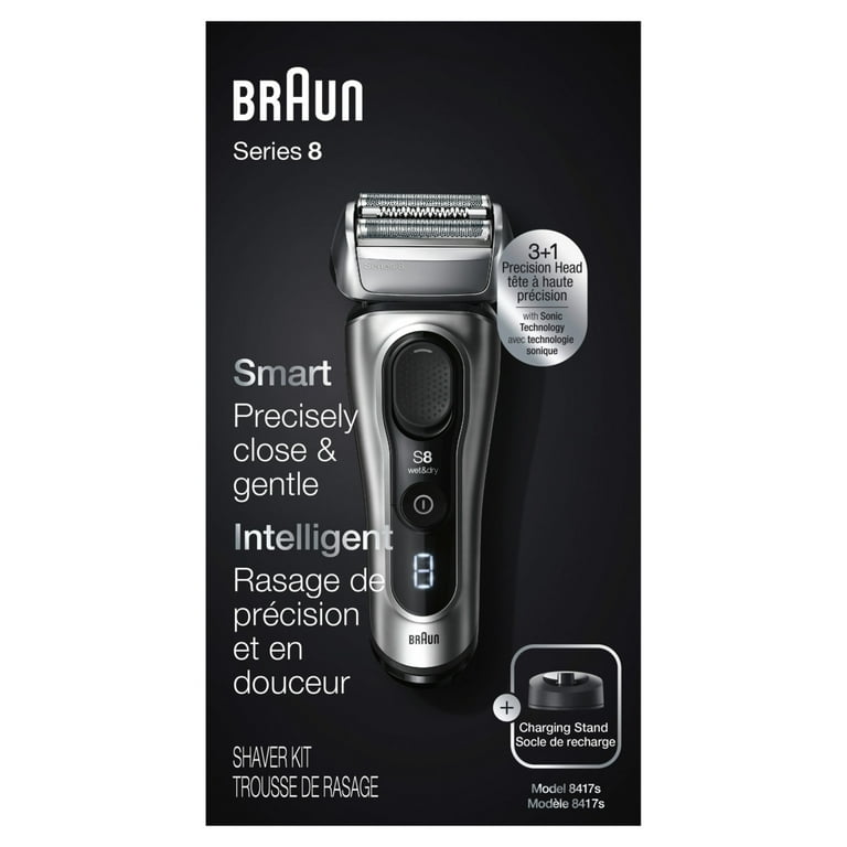 BRAUN Series 8 8410s メンズ電気シェーバー Braun Series 8 8417s Electric Razor: Men's Rechargeable Wet Dry
