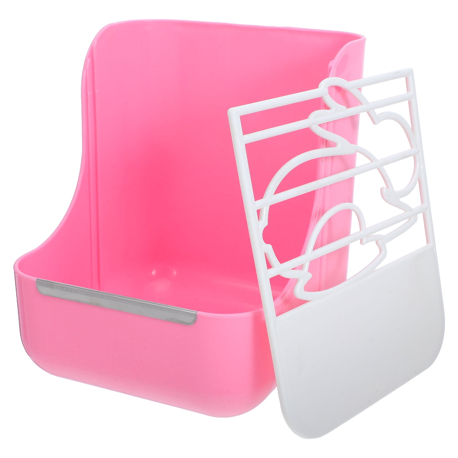 FOMIYES Small Animal Hay Feeder with Adjustable Rack for Chinchillas and Other Small Pets