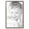thumbnail image 2 of ArtToFrames 25" x 39" Silver Picture Frame, 25x39 inch Silver Wood Poster Frame (WOM-5023), 2 of 7