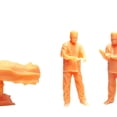 thumbnail image 3 of lionlar 10 Pcs Miniatures de Docteur Simulées 1/64 Résine Chirurgie Modèle de Patient DIY Micro, 3 of 9