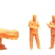thumbnail image 3 of Figuras de dioramas Sunnimix 1/87 modelo Figuras protección personal, 3 of 8