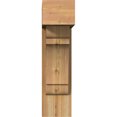 thumbnail image 2 of Ekena Millwork 8"W x 22"D x 30"H Olympic Block Rough Sawn Bracket w/ Offset Brace, Western Red Cedar, 2 of 25