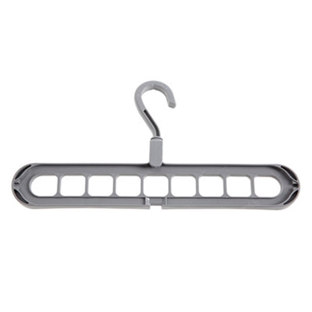 Toystoory Colgador mágico multifuncional para secado al aire libre, colgador de almacenamiento de plástico Almacenamiento y organización del hogar Gris