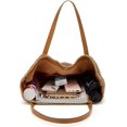 thumbnail image 6 of Kukuzhu Straw Bags for Women Summer Beach Woven Tote Hobo Handbag Casual Straw Shoulder Bags for Travel Vocation, 6 of 7