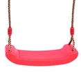 thumbnail image 3 of Plastic Swing  for Child with Sun Proof Rope, Tree or Beam, Easy Adjustable Buckle for Kid Backyard Playground, 3 of 7