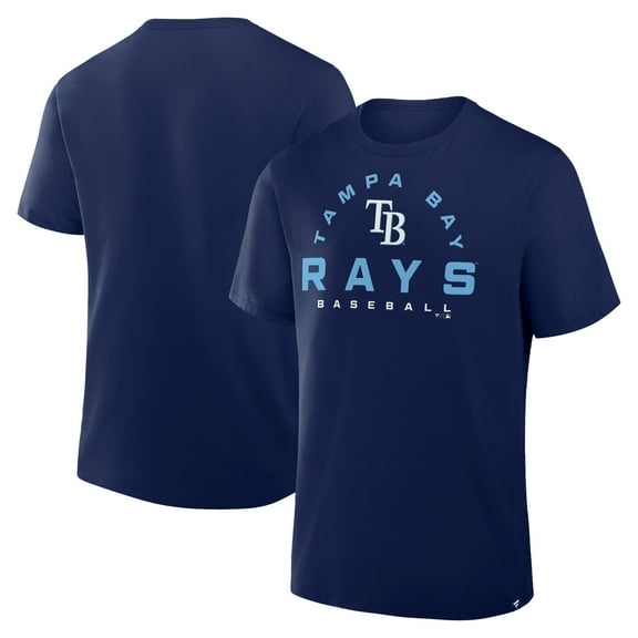 Men's Fanatics Navy Tampa Bay Rays Clubhouse Legacy Primary Play T-Shirt