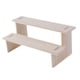 thumbnail image 5 of Soporte de exhibición de madera para escritorio, multifuncional, para joyas 2 capas, 5 of 9