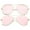 2-Pack | Teardrop/Hexagon, variant on sunglassLA Female Mod Fashion Teardrop Rimless Mirror Flat Lens Metal Frame Aviator Sunglasses 58mm (Gold / Pink Mirror) - 58mm