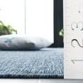 thumbnail image 6 of SAFAVIEH Beach House Jacinth Solid Indoor/Outdoor Area Rug, Navy, 6'7" x 6'7" Square, 6 of 15