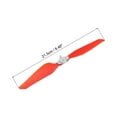 thumbnail image 2 of Unique Bargains 4 Set X8SE RC Propellers Blade Prop 2 Vane 21.5cm Dia Plastic Red Folding Paddle Low-Noise Propeller, 2 of 6