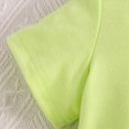 thumbnail image 6 of Wamejoo Baby Boy's Clothing Outfits for Boys Kids Summer Round Neck Short Sleeved 1t 2t 3t 4t 5t 6t Solid Color Short Sleeve Plaid Bib Jumpsuit Toddler Boy Clothes Outfit 2 Piece, 6 of 8