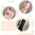 thumbnail image 4 of 3D Silicone Case Compatible with iPhone 14, Retro Classic Creative Soft Rubber Bumper Cover Cool Fun Thick Protective Stand Case (Retro Cellphone Pink, iPhone 14), 4 of 7
