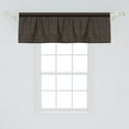 thumbnail image 2 of Ambesonne Victorian Window Valance, Curlicue Antique Motif, 54" X 18", Dark Taupe Grey Taupe, 2 of 3