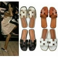 thumbnail image 1 of Womens Summer Beach Flat Sandals Female Slippers Outdoor Wedge Sandals Plus Size, 1 of 3