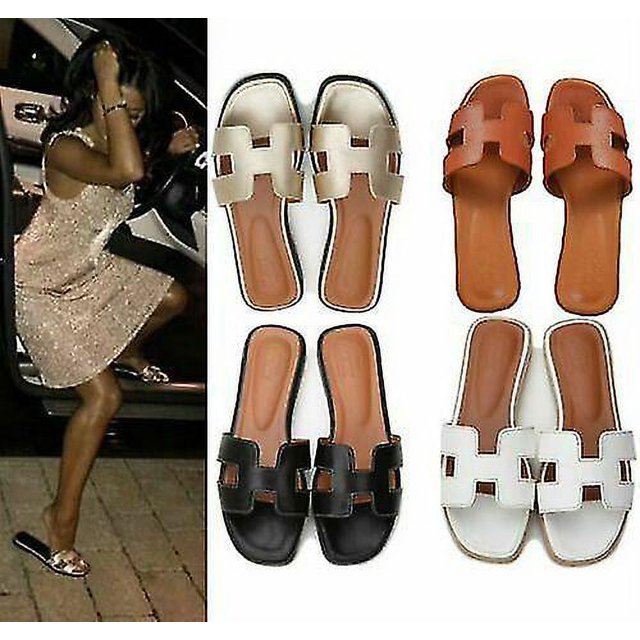 Womens Summer Beach Flat Sandals Female Slippers Outdoor Wedge Sandals Plus Size