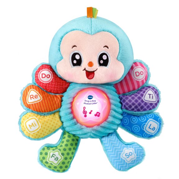 VTech Snug-a-Bug Musical Critter Infant Toy With Light-Up Tummy