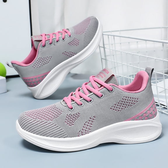 AUDeals Orthopedic Bowling Shoes, Mesh Athletic Sneakers with Universal Slide Soles, Lightweight Comfort for Gym and Work