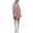 Pink, variant on Arlun Women's Turtleneck Oversize Long Pullover Sweaters Dress Casual Longline Solid Color Trendy Streetstyle Soft Comfortable Knit Tops for Everyday Wear and Versatile Outfits White XL