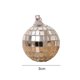thumbnail image 3 of 6 uds bola de espejo de cristal reflectante discoteca fiesta de Navidad adornos de decoración colgantes Likrtyny Libre de BPA, 3 of 3