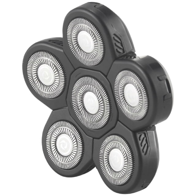 Têtes de Rasoir Électrique pour Hommes Lame Électrique compatible Tête 6 Lames Rasoir Tête compatible Chauve B_Perfect Gift