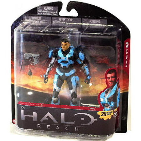 McFarlane Halo Reach Series 6 Kat Action Figure (Halo Reach Best Armour Combinations)