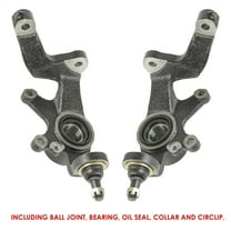 Front Left & Right Wheel Knuckle For Yamaha Rhino 660 YXR660F 4X4 2004-2007