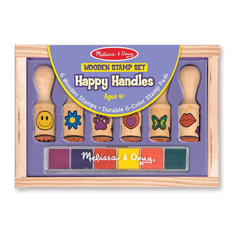 Wooden Princess Stamp Set Colored Pencils Melissa & Doug 2418 Girls 4 for sale online 