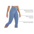 thumbnail image 4 of Pantalones CRZ YOGA Butterluxe Capri de Yoga de Cintura Alta 48 cm XL, 4 of 5