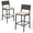 Beige, variant on Crestlive Products Outdoor Bar Stools Set of 2, Patio Counter Height Barstools with Cushions, Outdoor Bar Chairs with Back & Footrest for Deck, Patio, Backyard, Garden, Poolside, Light Gray