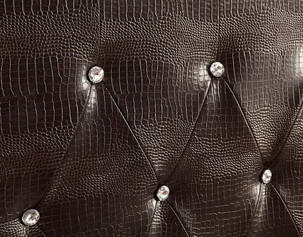 Furniture of America Cleaver Tufted Faux Leather Brown Full/Queen Kids Headboard