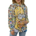 thumbnail image 5 of Simpsons Casual Pullover Hoodie Unisex Hooded Sweatshirt Novelty 3D Graphic Long Sleeve Sweater with Pocket 3XL, 5 of 8