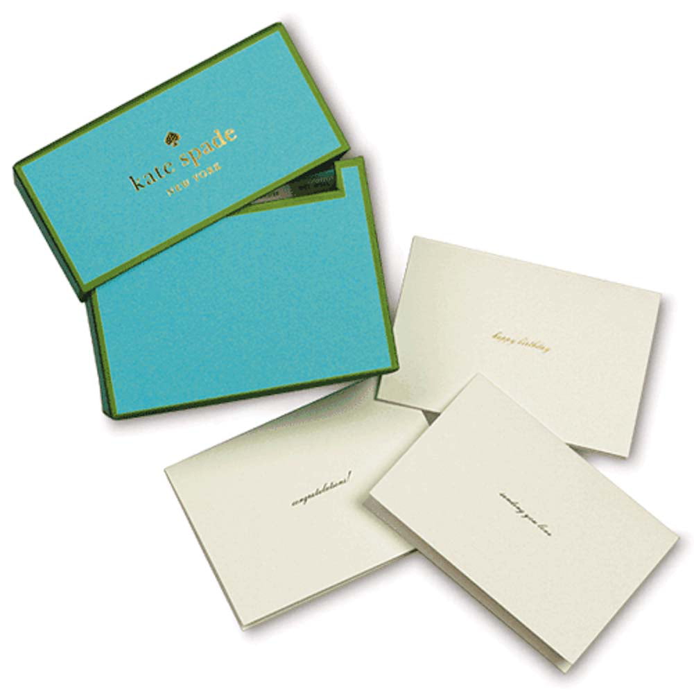 Top 49+ imagen kate spade all occasion card set