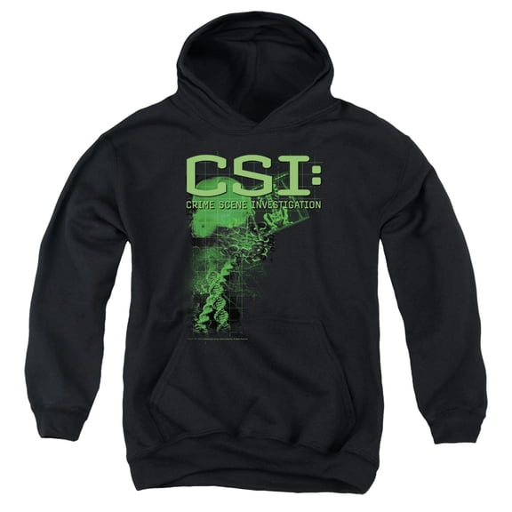 Csi Evidence Youth Pullover Hoodie Sweatshirt Black